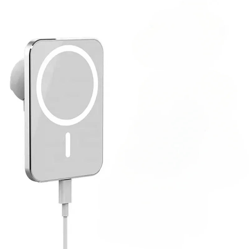 15W Magnetic Wireless Car Charger Mobile Phone Magsafing Wireless Charger Car Mount Magnetic Holder for IPhone Car Charging