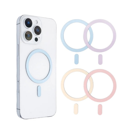 Magsafe Magnetic Ring for Wireless Charging, Suitable for Various Mobile Phones, Universal Magnetic Patch, Thick Magnetic Ring, Iron Ring for Phone Back, Essential for Wireless Charging
