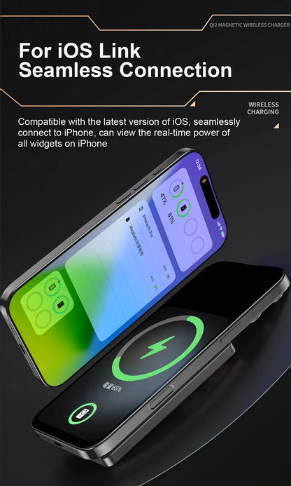 Magnetic Wireless Power Bank – 5000mAh or 10000mAh