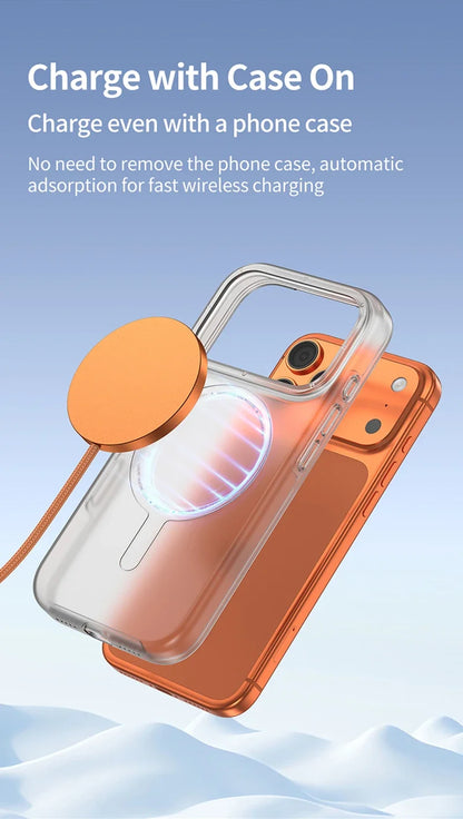 New Magnetic Wireless Charger 25w Ultra-thin Design Qi2 Certified Low-temperature Fast Charging Suitable For iPhone 15/14/13/12