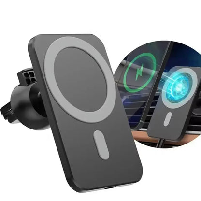 15W Magnetic Wireless Car Charger Mount
