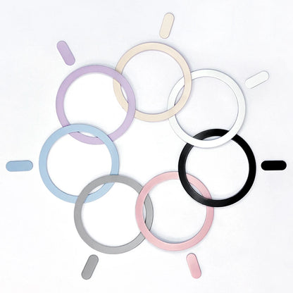 Magsafe Magnetic Ring for Wireless Charging, Suitable for Various Mobile Phones, Universal Magnetic Patch, Thick Magnetic Ring, Iron Ring for Phone Back, Essential for Wireless Charging