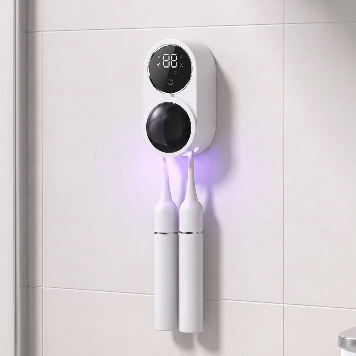 UV Toothbrush Sanitizer & Holder